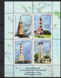 Bulgaria 2017 - Peisaje marine și faruri, bloc MNH