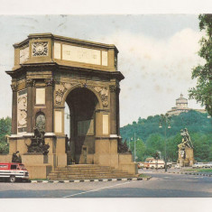 FA57-Carte Postala- ITALIA - Torino, Monumento all'artigliere, circulata 1970