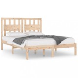 Cumpara ieftin Cadru de pat, 200x200 cm, lemn masiv de pin