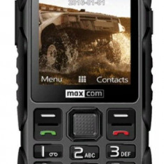 Telefon Mobil Maxcom Strong MM920, Ecran 2.8inch, Single Sim, 2G, Rezistent la apa si praf (Negru)