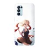 Husa compatibila cu Oppo A77, Viceversa, model Anna Kyoyama Shaman King, Silicon, TPU, Transparent, Carcasa