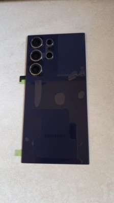 Capac Original Samsung Galaxy S24 Ultra cu Geam Camera (NOU) ALBASTRU foto
