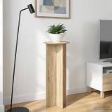 vidaXL Suport pentru plante 2 pcs Stejar Sonoma &Oslash;40 x 100 cm 899692