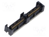 Conector PCB-PCB mamă PIN 104 0,635mm QFS aurit SMT SAMTEC