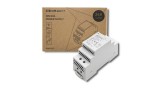 Sursă de alimentare Qoltec cu montare pe șină DIN | 30W | 24V | 1.25A | Gri