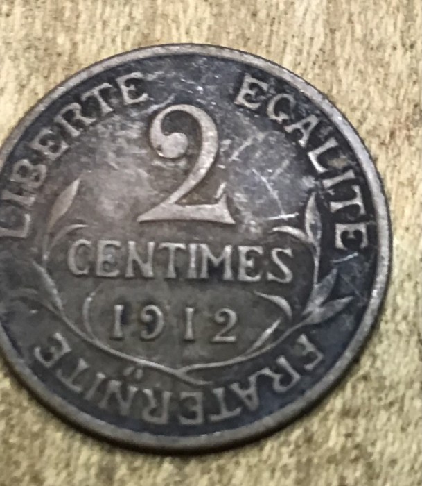 MNDSTR5 Franta 5 centimes 1912