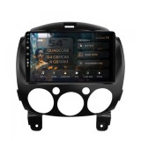 Cumpara ieftin Navigatie HUB64 Mazda 2 (2007-2014), 4GB RAM, Android 13, Quadcore, DSP, GPS, Wi-FI, Carplay, Android Auto, USB, Bluetooth, Waze, Touchscreen, 9 inch