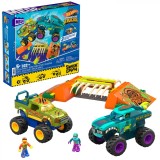 HOT WHEELS MONSTER TRUCK MEGA BLOKS SET MEGA WREX, HOT WHEELS - Monster Truck