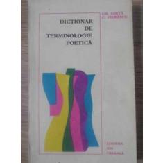 DICTIONAR DE TERMINOLOGIE POETICA-GH. GHITA, C. FIERASCU