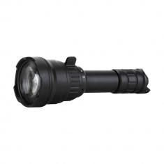 Lanterna PNI Adventure F300, 10W, 3 culori lumina alb, rosu, verde, distanta 650m si 620lm, IP68, negru