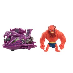 Set 2 Figurine Masters of Universe Eternia Minis Beast Man &amp; War Sled, 19x19cm