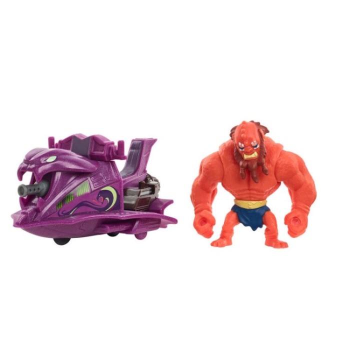 Set 2 Figurine Masters of Universe Eternia Minis Beast Man &amp; War Sled, 19x19cm