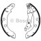 Set saboti frana RENAULT KANGOO (KC0/1) (1997 - 2007) BOSCH 0 986 487 699