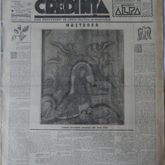 Ziarul Credinta, Pamantul Dobrogei, 24 decembrie 1936, ziar nationalist