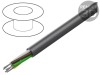 Cablu Neecranat 5x22AWG 300V Gri Întunecat