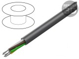 Cablu Neecranat 5x22AWG 300V Gri &Icirc;ntunecat