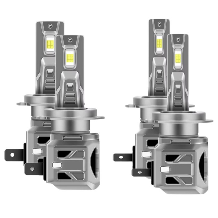 Set 2 x becuri auto LED ZS8, H1/H7, 180W/set, 9/32V, 6000K