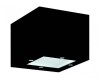 Spot LED Patrat Aplicat 2x9W 4000K Lumina Neutra IP65, 111x97mm