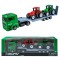 Camion platforma + 2 tractoare