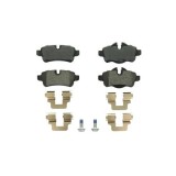 Set Placute frana punte Spate, Mini R50, R53, R55, R56, R59 2001-2014; Srline Polonia