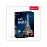 Cumpara ieftin Cubic Fun - Puzzle 3D Led Turnul Eiffel 84 Piese, CubicFun