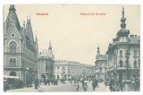 2605 - CLUJ, market, Romania - old postcard - used - 1911, Circulata, Printata