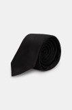 Karl Lagerfeld cravată de mătase culoarea negru, 553153.805100