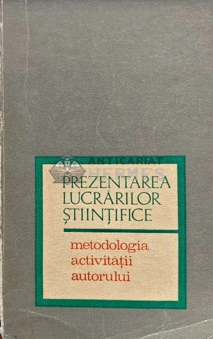 Prezentarea lucrarilor stiintifice - 1968 - Barbu B. Berceanu (@C179)