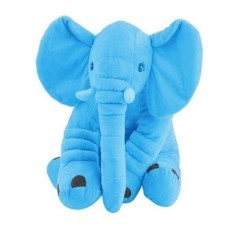Set perna si patura plus, elefant albastru, 60x40 cm, pozitionator bebe foto