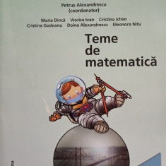 Teme de matematica, semestrul I