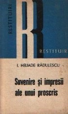Suvenire si impresii ale unui proscris