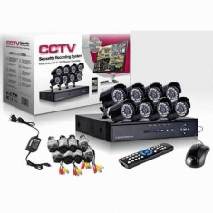 Kit de supraveghere CCTV format din 8 camere foto