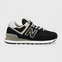 New Balance sneakers WL574EVB culoarea negru WL574EVB-EVB