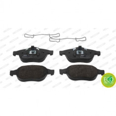 Set placute frana fata FERODO, Renault Laguna II, 2001-2007, Scenic I Multi-Scop Vehicul (Mpv), 08.1999-07.10, Fata; puntea fata; Tip frina : frane d