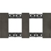 Rama ornament 2P metal Living Now space KA4802M2NG, Bticino