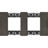 Rama ornament 2P metal Living Now space KA4802M2NG, Bticino