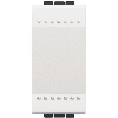 Intrerupator simplu Living Light Bticino basculant 1M alb N4001N