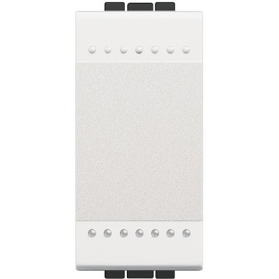 Intrerupator simplu Living Light Bticino basculant 1M alb N4001N foto