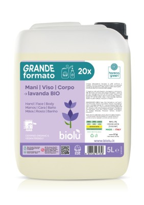 Sapun lichid cu lamaie si lavanda 5l Biolu foto