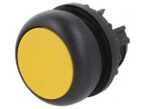 Comutator de Apăsare 22mm Galben