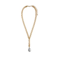 Set Inel si Colier Avon Lestari , rafinament auriu, perle elegante si stralucire atemporala