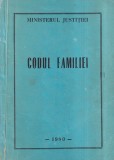 Ministerul Justitiei - Codul familiei