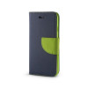 Husa Pentru ALCATEL Pixi 3 - 4.5&quot; - Leather Fancy TSS, Bleumarin