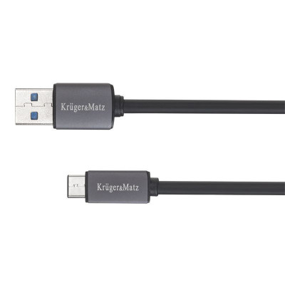 Cablu usb 3.0 tata - usb tata tip c 0.5m k&amp;amp;m foto