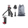 Mini trepied 3in1: selfie stick, trepied si suport filmare GoPro / telefon mobil