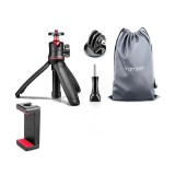 Mini trepied 3in1: selfie stick, trepied si suport filmare GoPro / telefon mobil