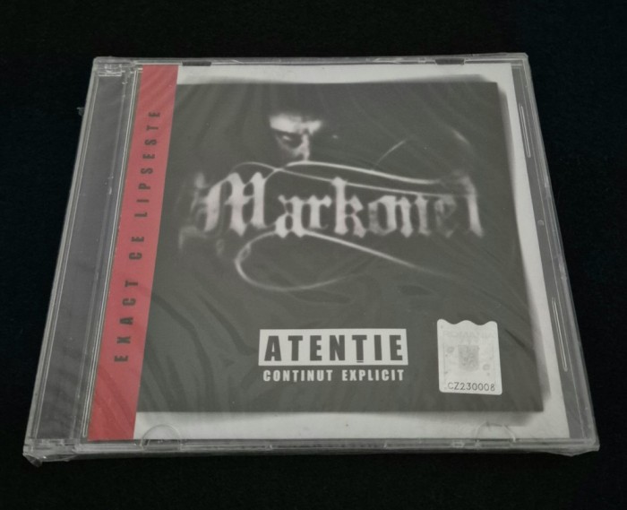 Cd audio Markone Exact ce lipseste