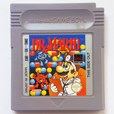 Dr Mario Nintendo Game boy classic joc retro de colectie Japan