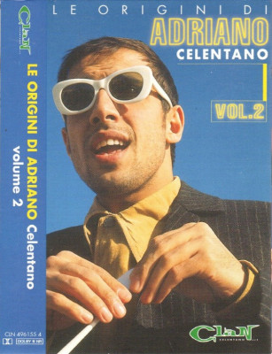 Casetă audio Adriano Celentano -Le Origini Di Adriano Celentano-vol 2, originală foto