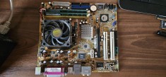 Placa de baza Asus M2V-TVM/S, socket AM2/ CPU AMD SEMPRON 3200+/ RAM 1 GB .